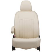 43ETB1096VV [シートカバー 全席セット ハイエースバン / レジアスエースバン ライン アイボリー×アイボリーステッチ]