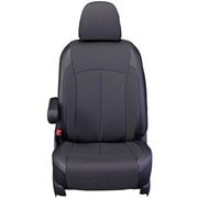 12WTB1172KW [シートカバー 全席セット ハイエースバン / レジアスエースバン クロス ブラック×ホワイト]