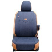 19ETB1172BE [シートカバー 全席セット ハイエースバン / レジアスエースバン ジーンズ ヴィンテージネイビー×ヴィンテージキャメル]