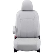 21ETB1172L [シートカバー 全席セット ハイエースバン / レジアスエースバン リアルレザー ライトグレー]