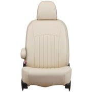 43ETB1172VN [シートカバー 全席セット ハイエースバン / レジアスエースバン ライン アイボリー×ブラウンステッチ]