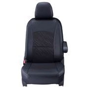 17ETB1099KT [シートカバー 全席セット ハイエースバン / レジアスエースバン / ボンゴブローニイバン クール ブラック×タンベージュ]