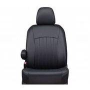 43ETB1099KK [シートカバー 全席セット ハイエースバン / レジアスエースバン / ボンゴブローニイバン ライン ブラック×ブラックステッチ]