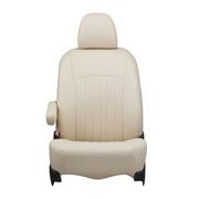 43ETB1099VV [シートカバー 全席セット ハイエースバン / レジアスエースバン / ボンゴブローニイバン ライン アイボリー×アイボリーステッチ]