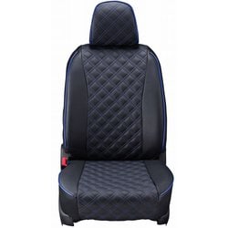 15ESA6015E [シートカバー 全席セット ジムニー / ジムニーシエラ キルト ブラック×ブルーステッチ]