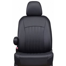 43ESA6015KK [シートカバー 全席セット ジムニー / ジムニーシエラ ライン ブラック×ブラックステッチ]