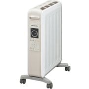 オイルレスヒーター NOIL HEAT(ノイルヒート) 10~13畳 転倒OFFスイッチ/過熱防止装置/チャイルドロック/省エネecoモード ホワイトベージュ DHS-1523(CW)