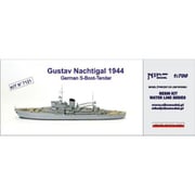 PN07121 1/700 独 Sボート魚雷艇母艦 グスタフ・ナハティガル 1944 [組立式プラスチックモデル]