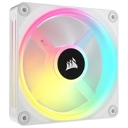 iCUE LINK QX120 RGB 拡張キット White 120mm PWM RGB PCケースファン (ファン1個、iCUE LINKコネクタ付属) CO-9051005-WW