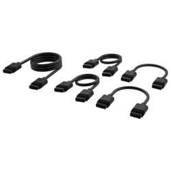iCUE LINK ケーブルセット （100mm・200mm・600mm 両端ストレート配線タイプ 計5本セット） CL-9011118-WW