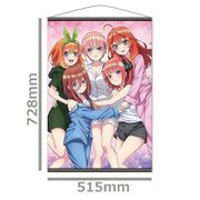 五等分の花嫁∬ B2タペストリー O. 中野五姉妹 [キャラクターグッズ]