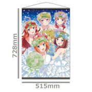 映画 五等分の花嫁 B2タペストリー N. 中野五姉妹 [キャラクターグッズ]