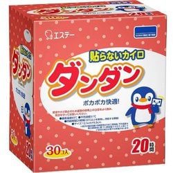 貼らないダンダン 20時間持続 30個入 [貼らない カイロ レギュラーサイズ 使い捨てカイロ 日本製]