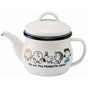SNJ-2306 [PEANUTS スヌーピー ブレイクタイム ホーロー ティーポットストレーナー付]