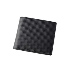 Neu Interesse（ノイインテレッセ） シャッテン2.0 二つ折り財布（外BO×小銭入れ付き札入れ） ブラック×レッド 70404