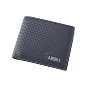 Neu Interesse(ノイインテレッセ) ナハト 二つ折り財布(ベロ・小銭入れ付き札入れ) ネイビー×チョコ 354105
