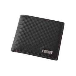 Neu Interesse（ノイインテレッセ） ナハト 二つ折り財布（小銭入れ付き札入れ） ブラック×レッド 354201