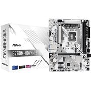 ASRock LGA1700 Intel B760 Micro ATX マザーボード B760M-HDV/M.2