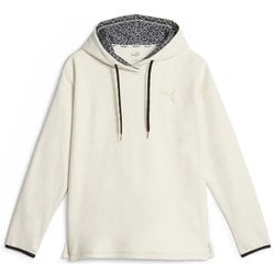 LOGO LOVE フーディー 524598 87 Alpine Snow Mサイズ [ランニングウェア パーカー レディース]
