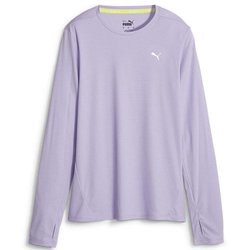 RUN FAVORITE LS W 523698 25 VIVID VIOLET Mサイズ [ランニングウェア シャツ レディース]