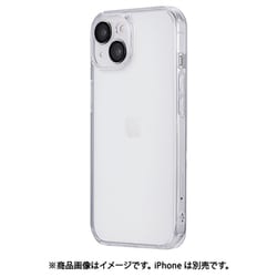 LN-IM23CACCL [iPhone 15 カメラレンズ保護ハイブリッドケース 「UTILO All Cover」 クリア]