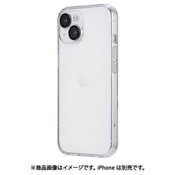 LN-IM23CAGCL [iPhone 15 カメラレンズ保護ガラスハイブリッドケース 「UTILO All Glass Cover」 クリア]