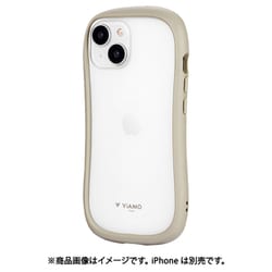 LN-IM23VMFBG [iPhone 15/14 耐傷・耐衝撃ハイブリッドケース 「ViAMO freely」 ベージュ]