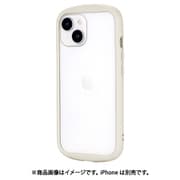 LN-IM23PLCWH [iPhone 15/14 耐衝撃ハイブリッドケース 「Cleary」 ミルクホワイト]