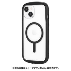 LN-IM23PLCCBK [iPhone 15/14 高速充電対応・耐衝撃ハイブリッドケース 「Cleary charge」 ブラック]