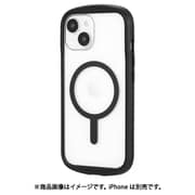 LN-IM23PLCCBK [iPhone 15/14 高速充電対応・耐衝撃ハイブリッドケース 「Cleary charge」 ブラック]