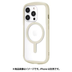 LN-IP23PLCCSL [iPhone 15 Pro 高速充電対応・耐衝撃ハイブリッドケース 「Cleary charge」 スターライト]