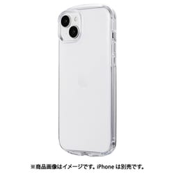 LN-IA23CRDCL [iPhone 15 Plus/14 Plus 耐衝撃ラウンドソフトケース 「UTILO Round」 クリア]