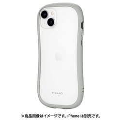 LN-IA23VMFLGY [iPhone 15 Plus/14 Plus 耐傷・耐衝撃ハイブリッドケース 「ViAMO freely」 ライトグレー]