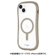 LN-IA23VMCGG [iPhone 15 Plus/14 Plus 高速充電対応・耐傷・耐衝撃ハイブリッドケース 「ViAMO charge」 グレージュ]