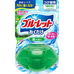 液体ブルーレットおくだけ つけ替用 森の香り 洗剤 トイレ 掃除 トイレタンク芳香洗浄剤