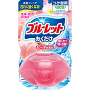 液体ブルーレットおくだけ つけ替用 ピーチの香り 洗剤 トイレ 掃除 トイレタンク芳香洗浄剤