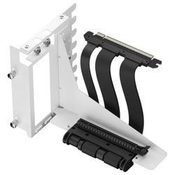 Flex 2 PCIe 4.0 グラフィックカード 縦置き用ライザーカード PCIe4.0 接続ケーブル付属 ホワイト FD-A-FLX2-002