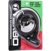 TURBO ターボ ワイヤー錠 S/B スモーク SW-1290-900W