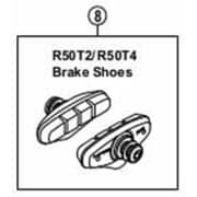 R50T2 ブレーキシューセット 5ペア入 Y8JY98070
