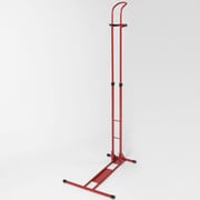 室内保管用縦置きスタンド レッド A01V