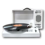 PHONO TRUNK 充電式 ポータブルレコードプレーヤー ホワイト PT-02