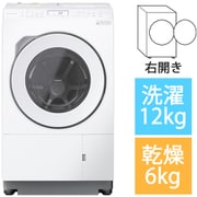 NA-LX125CR-W [ドラム式洗濯乾燥機 洗濯12kg/乾燥6kg 右開き マットホワイト]