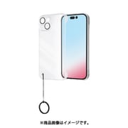 IN-P41PFC7/CM [iPhone 15 超軽量 ハードケース ウルトラライト リングストラップ付き/クリア]