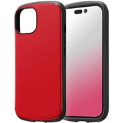 IN-P41AC4/R [iPhone 15 耐衝撃ケース MiA/レッド]