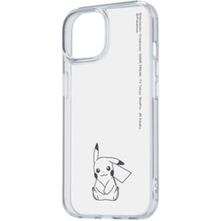 IN-PP41UC/PK2M [iPhone 15 ポケットモンスター / ハイブリッドケース Charaful/ピカチュウ]