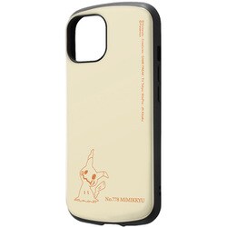 IN-PP41AC4/PK52 [iPhone 15 ポケットモンスター / 耐衝撃ケース MiA/ミミッキュ_ベージュ]