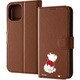 IJ-DP41ELC1DK/PO45 [iPhone 15 ディズニー / 手帳型レザーケース マグネット/くまのプーさん_sitting]