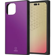 INQ-P41K3TB/V [iPhone 15 耐衝撃 ハイブリッドケース KAKU/パープル]
