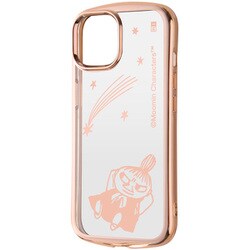 IN-AP41TC13PG/MT60 [iPhone 15 ムーミン / TPUソフトケース METAMORU/リトルミイ星空_メタリック]