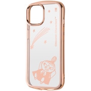 IN-AP41TC13PG/MT60 [iPhone 15 ムーミン / TPUソフトケース METAMORU/リトルミイ星空_メタリック]